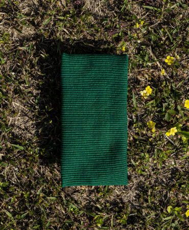 니트 골지헤어밴드 포레스트 (knit cotton span hairband)