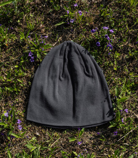 순면 코튼 면비니 딥그레이 (cotton beanie)