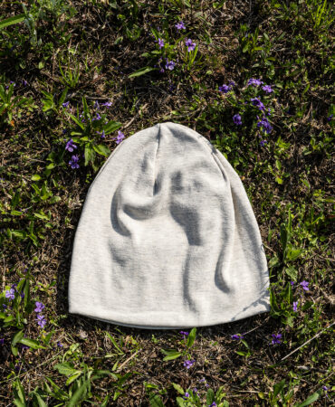 순면 코튼 면비니 오트밀 (cotton beanie)
