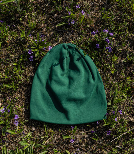 순면 코튼 면비니 헌터그린 (cotton beanie)