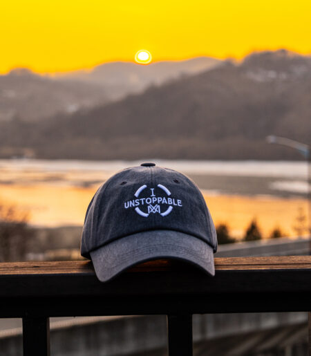 아이엠 언스탑퍼블 볼캡 차콜 (IAM UNSTOPPABLE ballcap)