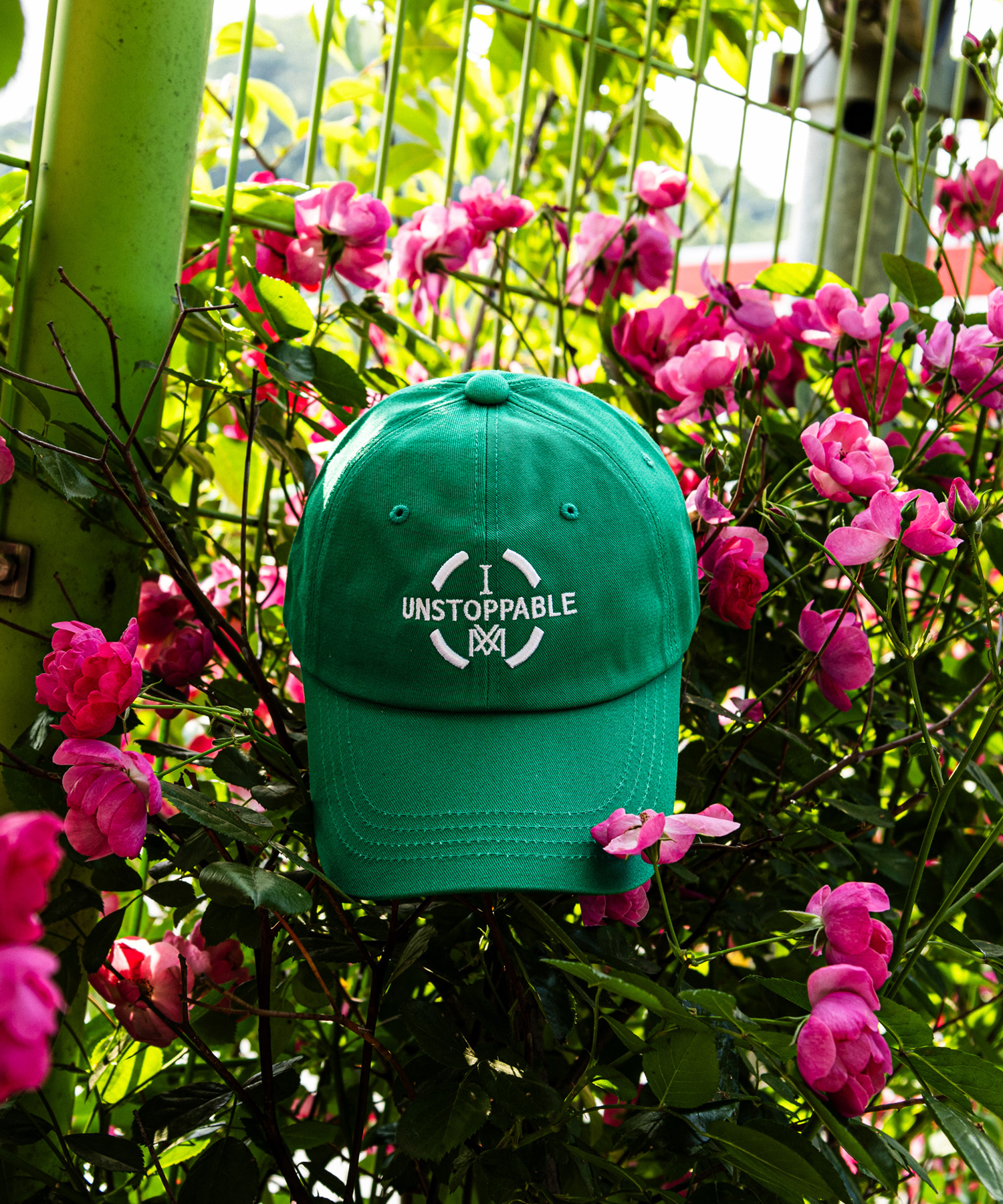 아이엠 언스탑퍼블 볼캡 그린 (IAM UNSTOPPABLE ballcap)