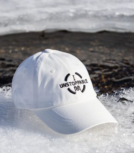 아이엠 언스탑퍼블 볼캡 화이트 (IAM UNSTOPPABLE ballcap)