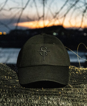 스테이스트롱 볼캡 올블랙 (ST stay strong ballcap)