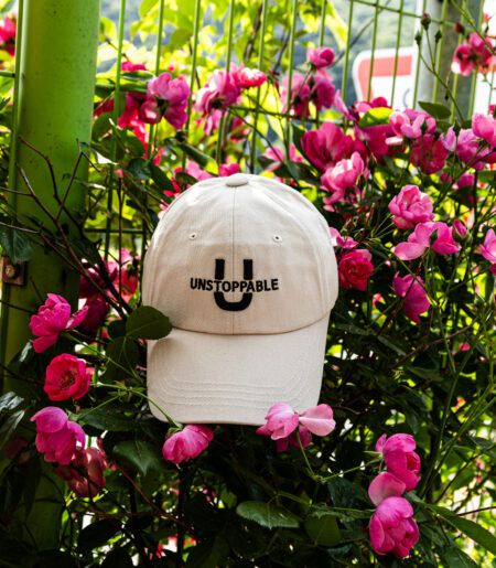 U 시그니처 로고 볼캡 베이지 (U signature logo ballcap)